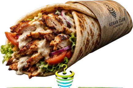 Klassische Shawarma Rolle